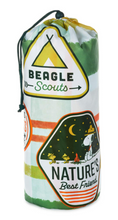 Load image into Gallery viewer, Peanuts® Beagle Scouts Picnic Blanket With Bag