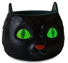 Load image into Gallery viewer, Black Cat Glow-in-the-Dark Bowl