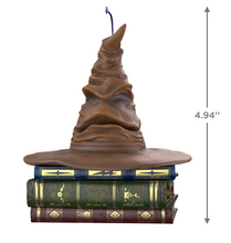 Load image into Gallery viewer, Harry Potter™ Sorting Hat™ Ornament With Sound and Motion