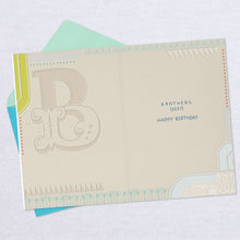 Load image into Gallery viewer, Best With a B Birthday Card for Brother