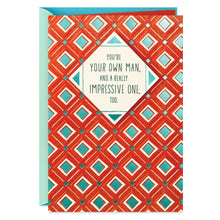 Load image into Gallery viewer, You're Your Own Man Birthday Card for Son