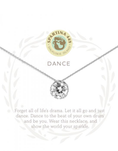 Load image into Gallery viewer, Spartina - Sea La Vie Dance Silver Necklace (18" Chain)