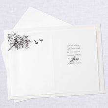 Load image into Gallery viewer, Winter Trees Sympathy Card for Him