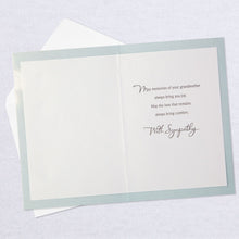 Load image into Gallery viewer, A Grandma's Love Never Leaves Sympathy Card