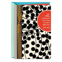 Load image into Gallery viewer, You Make a Difference Thank You Card