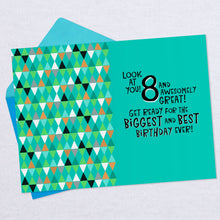 Load image into Gallery viewer, 8 and Awesome Birthday Card