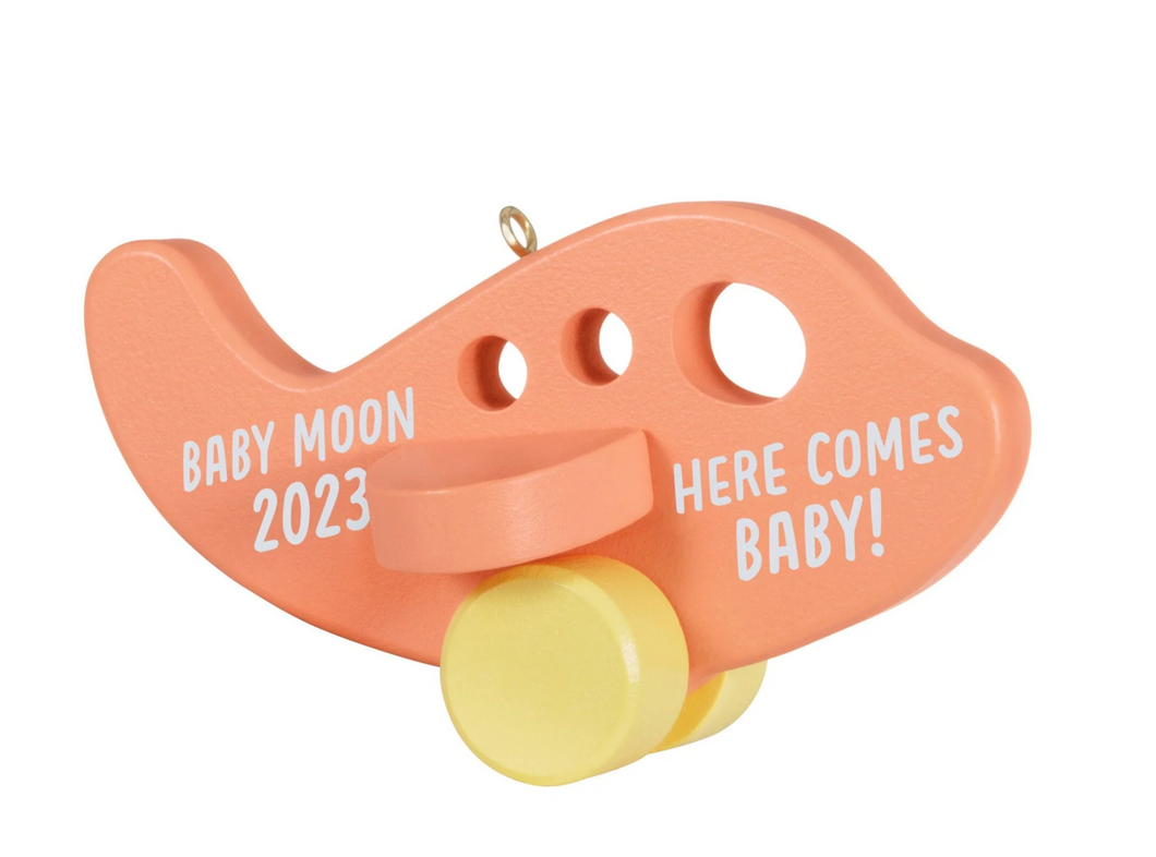 Our Babymoon 2023 Wood Ornament