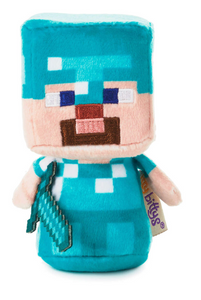itty bittys® Minecraft Diamond Armor Steve Plush