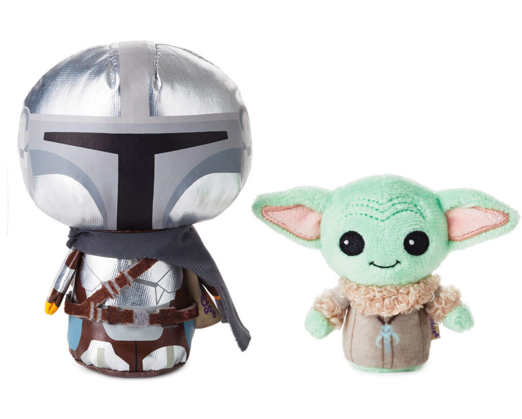 itty bittys® Star Wars™ The Mandalorian™ and Grogu™ Plush, Set of 2
