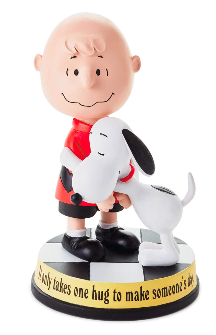 Peanuts® Charlie Brown and Snoopy One Hug Figurine, 5.5