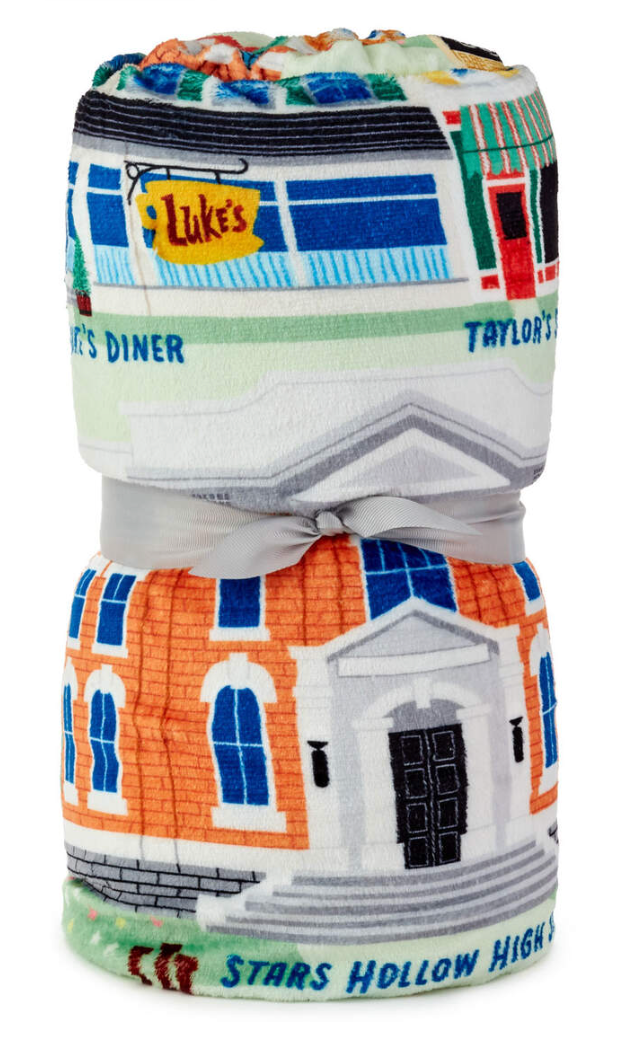 Gilmore Girls Stars Hollow Map Blanket, 50x60