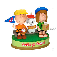 Load image into Gallery viewer, The Peanuts® Gang Batter Up! Musical Ornament
