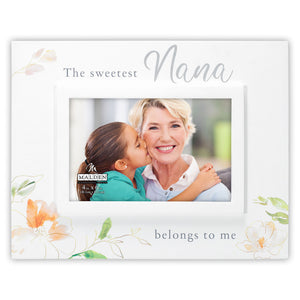 Malden The Sweetest Nana Floral Picture Frame