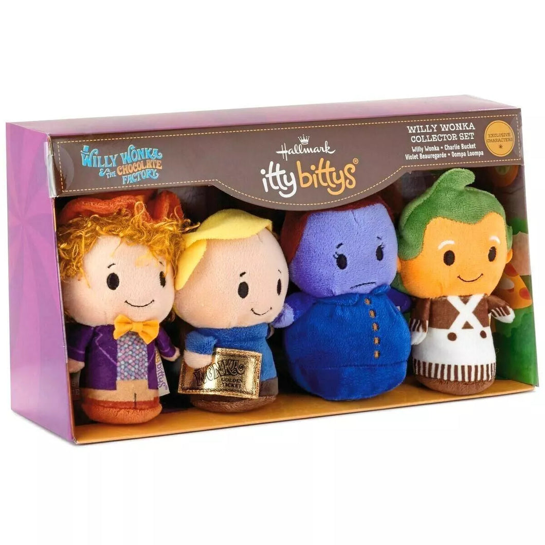 Hallmark itty bitty Willy Wonka Collection Set4pc
