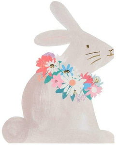 Bunny Die-Cut Easter Napkins