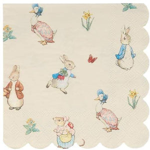 Peter Rabbit & Friends Small Napkins by Meri Meri