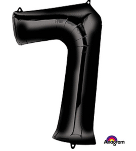 35" Anagram Number 7 Black