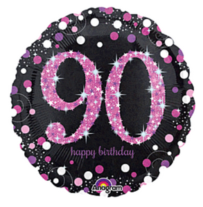 18" Pink Celebration 90 Holographic