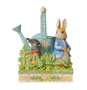 Peter Rabbit with Watering Can
