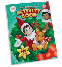 Load image into Gallery viewer, NEW*SANTA’S NORTH POLE FRIENDS ACTIVITY BOOK
