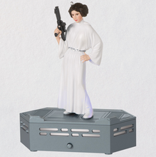 Load image into Gallery viewer, Star Wars: A New Hope™ Collection Princess Leia Organa™ Ornament With Light and Sound
