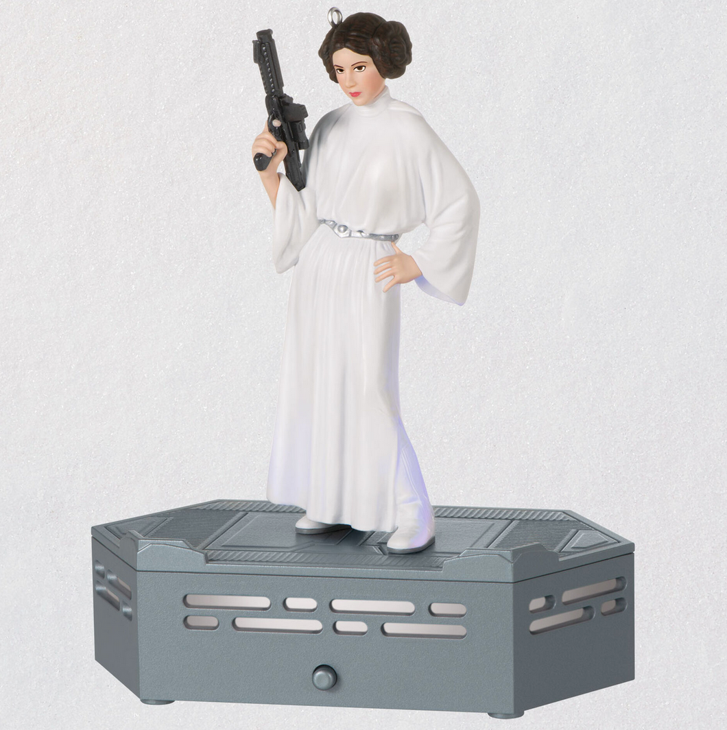 Star Wars: A New Hope™ Collection Princess Leia Organa™ Ornament With Light and Sound