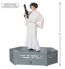 Load image into Gallery viewer, Star Wars: A New Hope™ Collection Princess Leia Organa™ Ornament With Light and Sound
