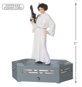 Star Wars: A New Hope™ Collection Princess Leia Organa™ Ornament With Light and Sound