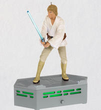Load image into Gallery viewer, Star Wars: A New Hope™ Collection Luke Skywalker™ Ornament With Light and Sound
