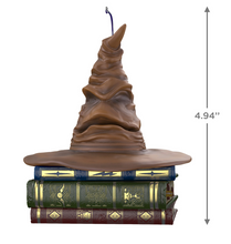 Load image into Gallery viewer, Harry Potter™ Sorting Hat™ Ornament With Sound and Motion
