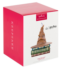 Load image into Gallery viewer, Harry Potter™ Sorting Hat™ Ornament With Sound and Motion
