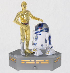Star Wars: A New Hope™ Collection C-3PO™ and R2-D2™ Ornament With Light and Sound