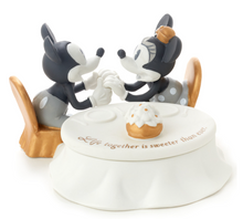 Load image into Gallery viewer, Disney Mickey and Minnie Sweeter Than Ever Trinket Box
