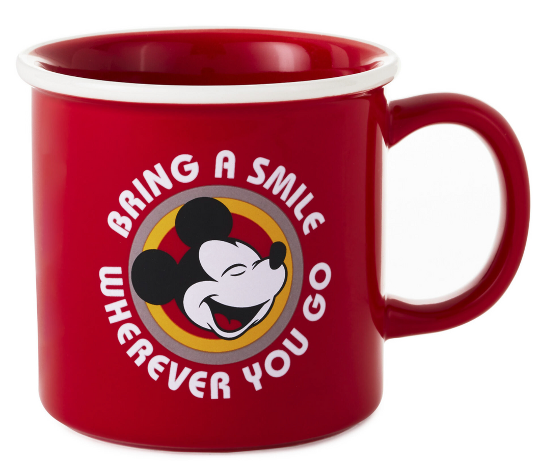 Disney Mickey Mouse Bring A Smile Mug, 13.5 oz.