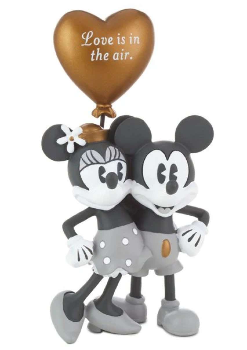 Hallmark Disney Mickey and Minnie Love in the Air Figurine