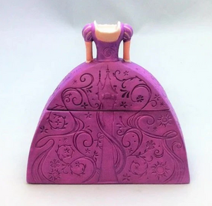Hallmark Disney Princess Ceramic Dress Box Rapunzel