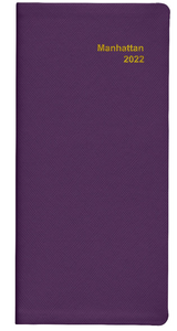 Manhattan City Pocket Diary- 10 different colors to choose
