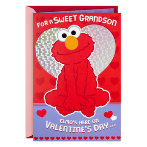 Sesame Street® Elmo Monster Hug Valentine's Day Card for Grandson