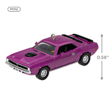 Load image into Gallery viewer, Mini Lil&#39; Classic Cars 1970 Plymouth Hemi® &#39;Cuda 2023 Metal Ornament, 0.58&quot;

