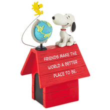 Load image into Gallery viewer, Peanuts® Snoopy and Woodstock Friends Make the World Better Figurine, 6&quot;
