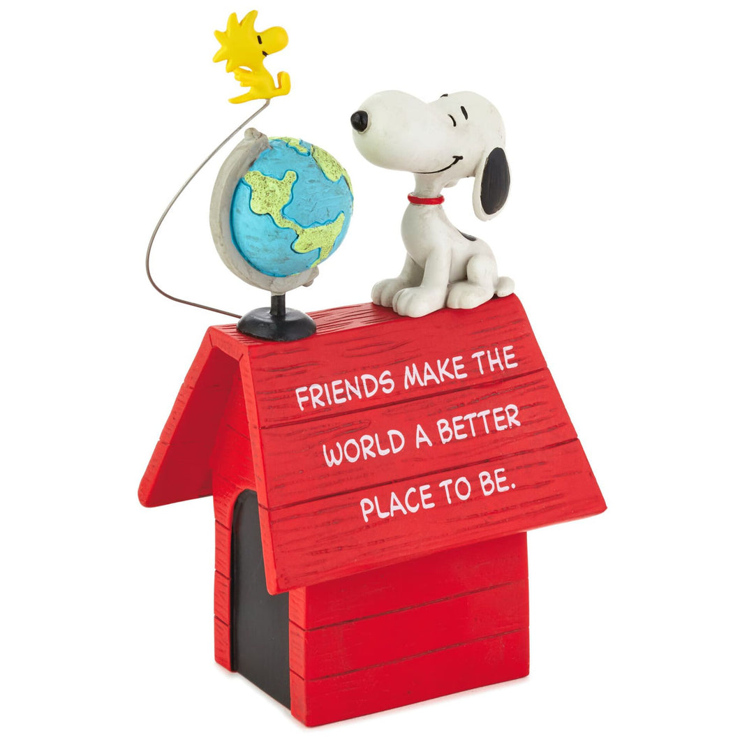 Peanuts® Snoopy and Woodstock Friends Make the World Better Figurine, 6