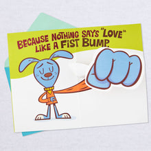 Load image into Gallery viewer, Love Fist Bump Funny Pop Up Birthday Card for Son
