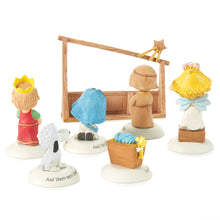 Load image into Gallery viewer, Glad Tidings Peanuts® Nativity Set
