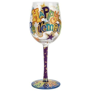 Lolita - Retirement Hand Painted Wine Glass