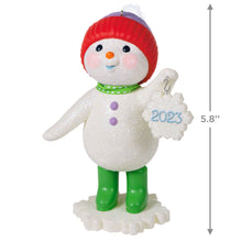 Load image into Gallery viewer, Sweet Snowman 2023 Ornament
