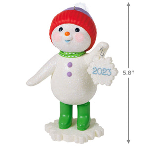 Sweet Snowman 2023 Ornament