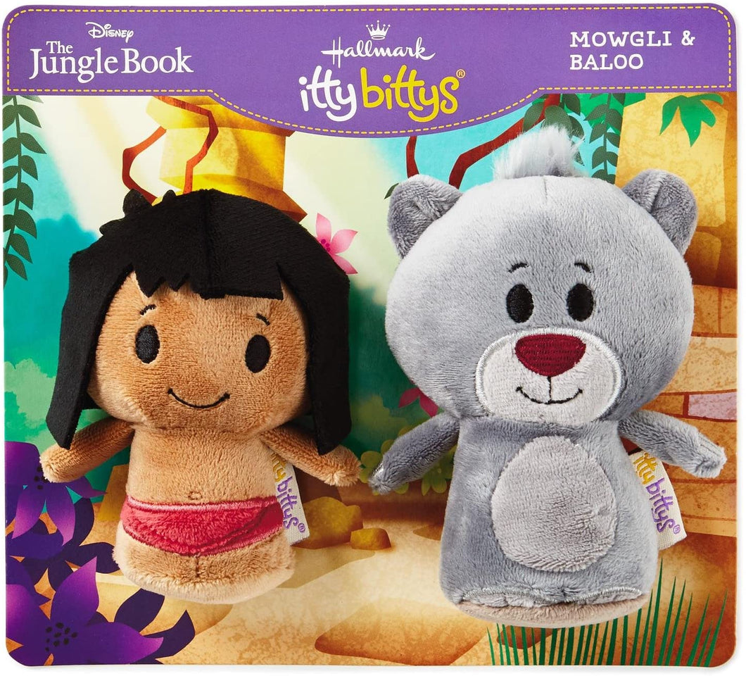 Itty Bitty Jungle Book Mowgli & Baloo 2 pack