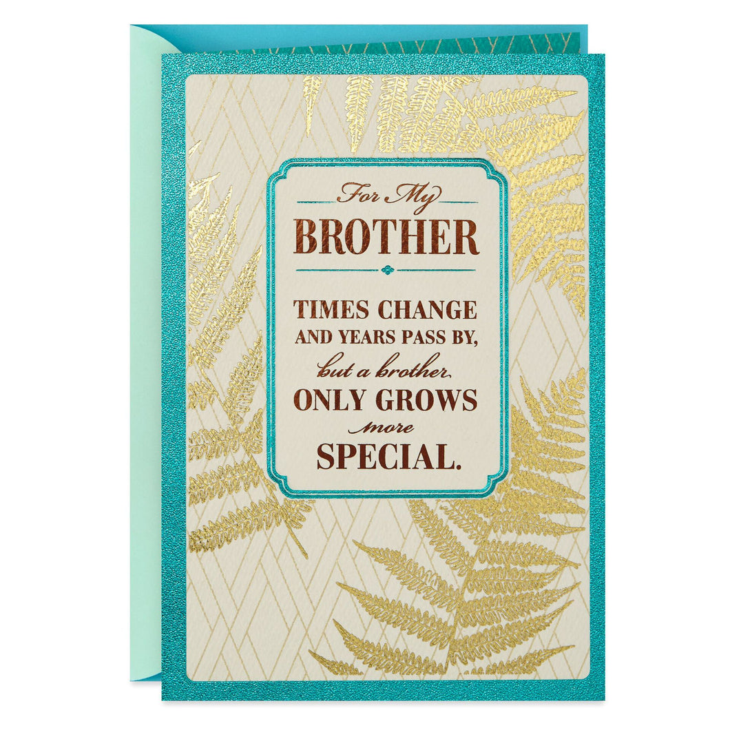 Love Grows Birthday Card for Brother