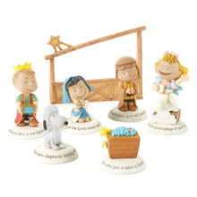 Load image into Gallery viewer, Glad Tidings Peanuts® Nativity Set
