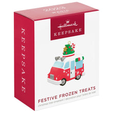Load image into Gallery viewer, Mini Festive Frozen Treats Ornament With Sound, 1.35&quot;
